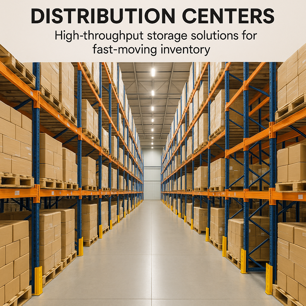 Warehousing heavy duty industrial racks