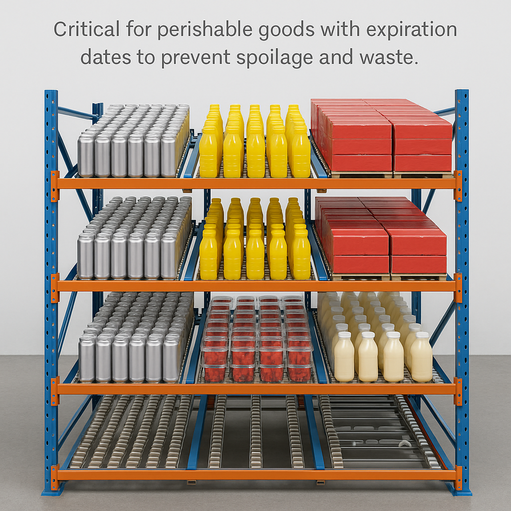 Food & Beverage FIFO Racks Storage System