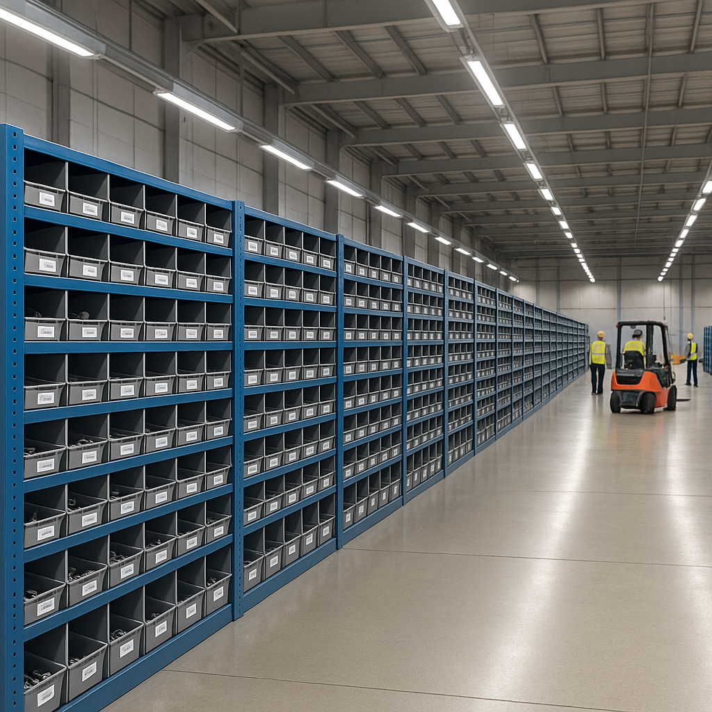 Manufacturing heavy duty industrial racks
