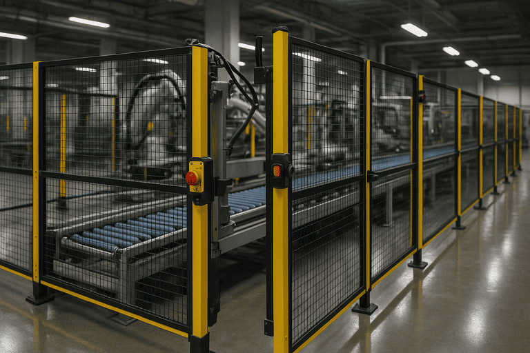 Conveyor Safety Fencing Manufacturer