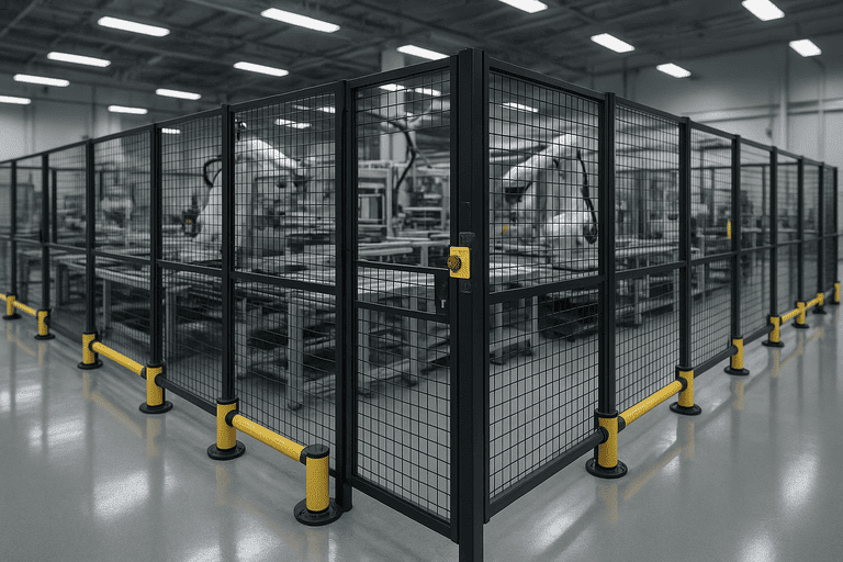 Production Line Safety Fencing Manufacturer