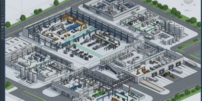 3D Plant Layout CAD Design AutoCAD Plant 3D Bentley MicroStation Cable Tray Routing India