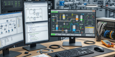 HMI Screen Design Engineering - Siemens Comfort Panel Allen Bradley PanelView Weintek Pune