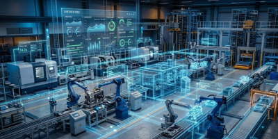 Smart Factory Digital Twin Integration - Industry 4.0 IIoT SCADA MES Connected Factory India
