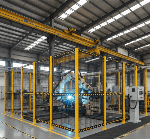 Welding Robot Safety Fence Manufacturer in Pune