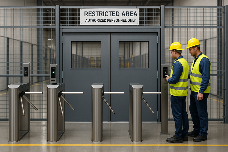 Access Control Safety Gate Manufacturer