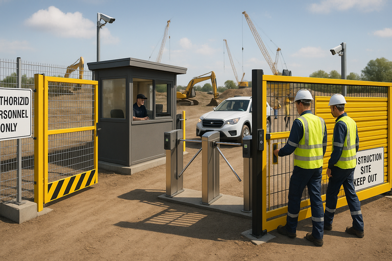 Construction Site Gates