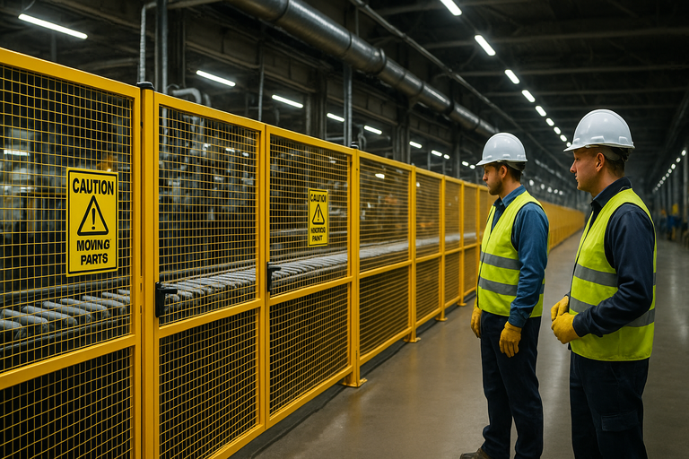 Production Line Safety Fencing Manufacturer