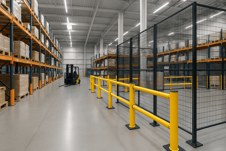 Warehouse & Storage Safety Barriers