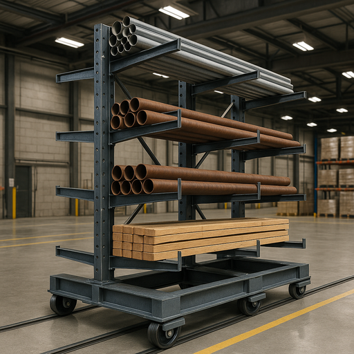 Mobile Cantilever Rack