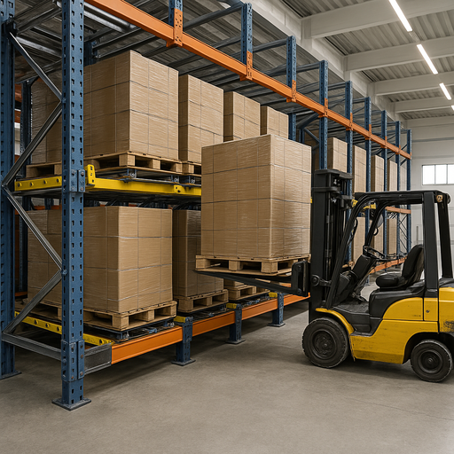 Push-Back Racking